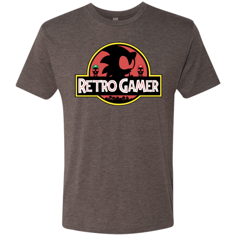 T-Shirts Macchiato / S Retro Gamer Men's Triblend T-Shirt