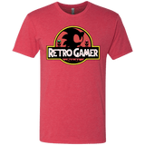T-Shirts Vintage Red / S Retro Gamer Men's Triblend T-Shirt