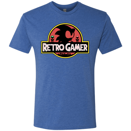 T-Shirts Vintage Royal / S Retro Gamer Men's Triblend T-Shirt