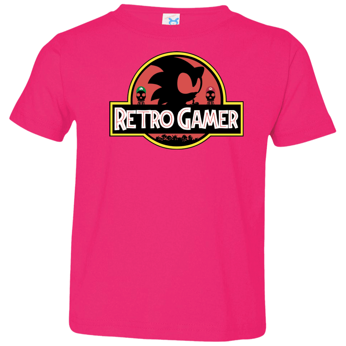 T-Shirts Hot Pink / 2T Retro Gamer Toddler Premium T-Shirt