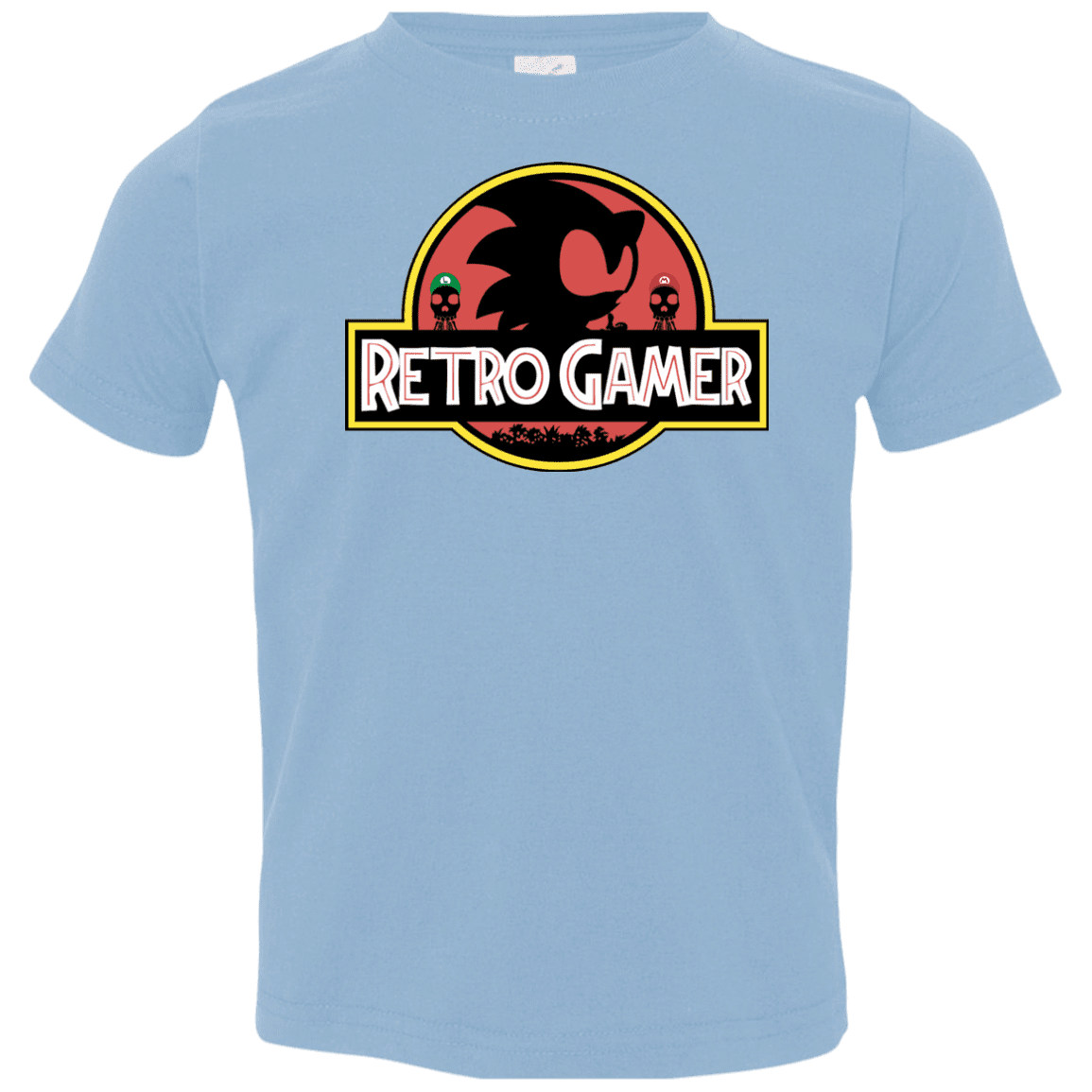 T-Shirts Light Blue / 2T Retro Gamer Toddler Premium T-Shirt