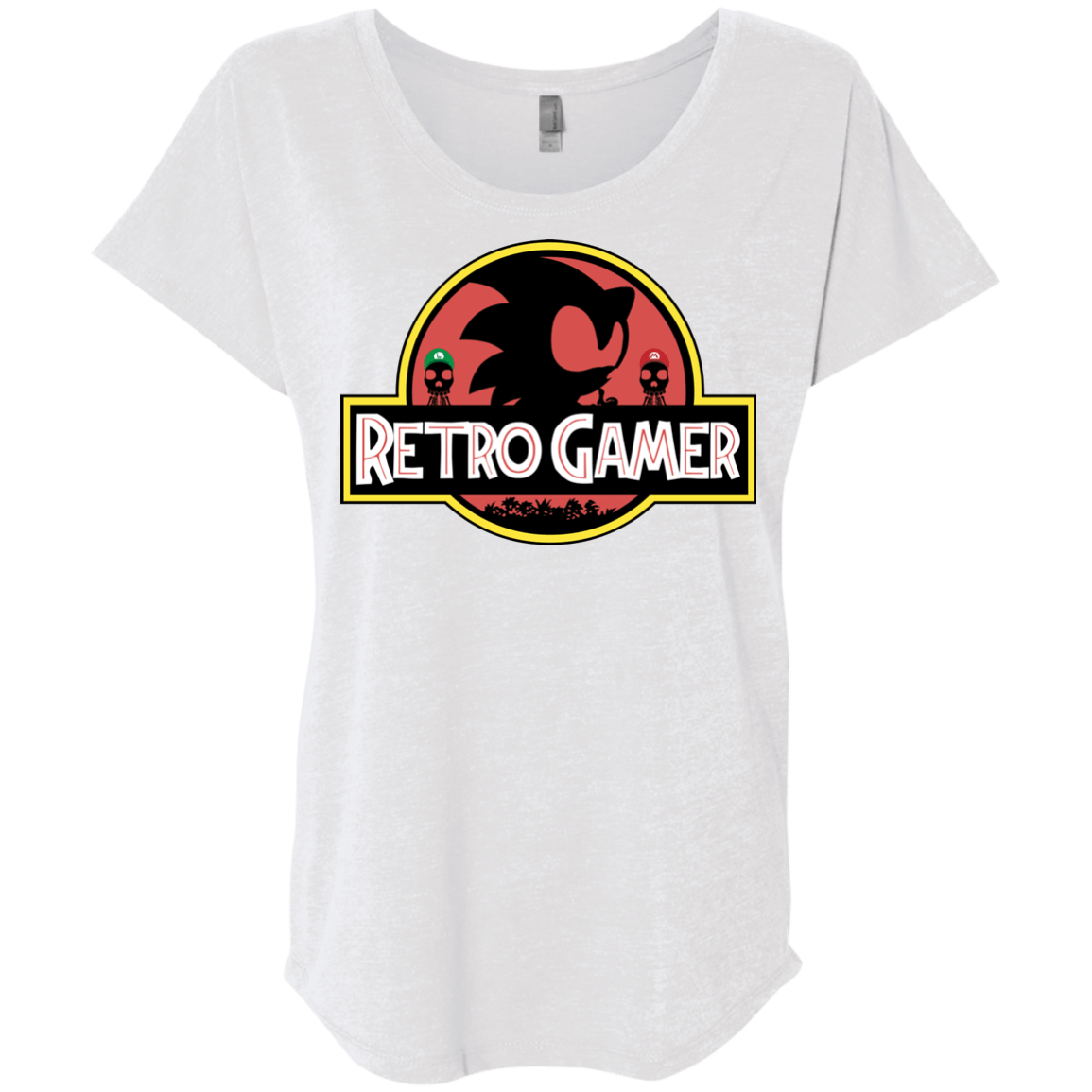 Retro Gamer Triblend Dolman Sleeve