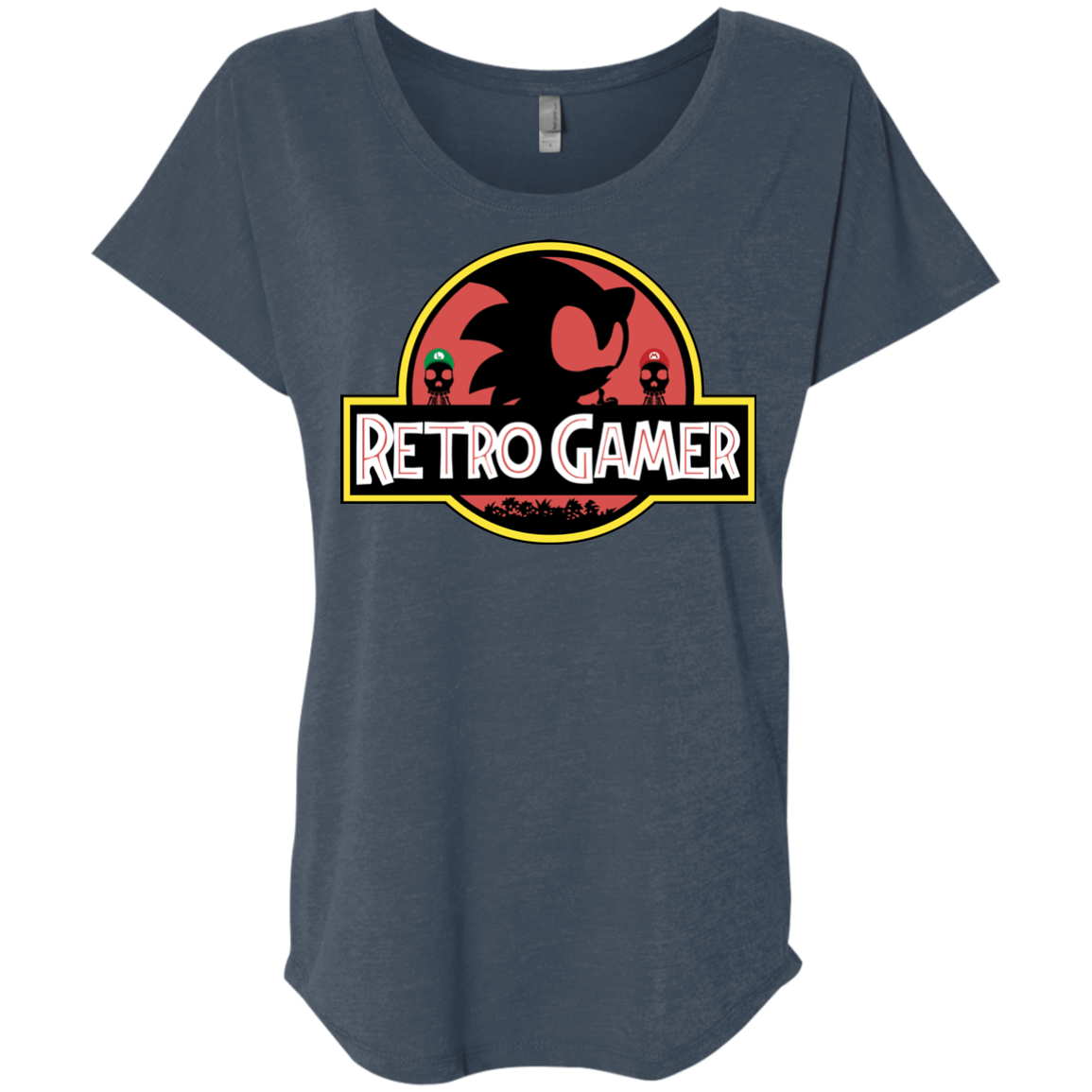 Retro Gamer Triblend Dolman Sleeve