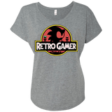 Retro Gamer Triblend Dolman Sleeve