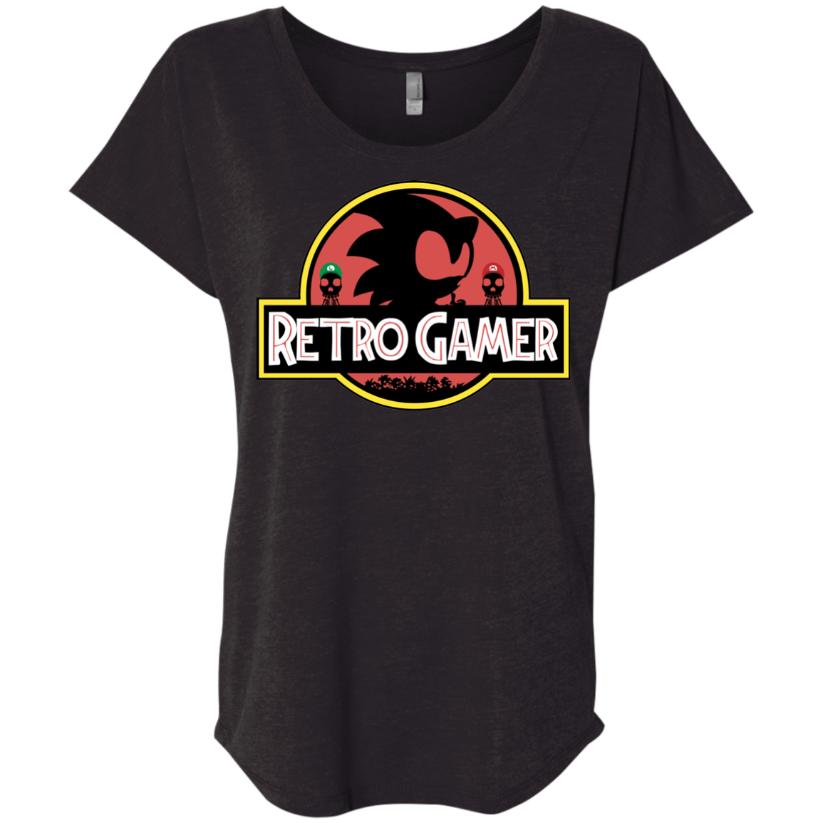 Retro Gamer Triblend Dolman Sleeve