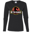 T-Shirts Black / S Retro Gamer Women's Long Sleeve T-Shirt