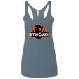 T-Shirts Indigo / X-Small Retro Gamer Women's Triblend Racerback Tank