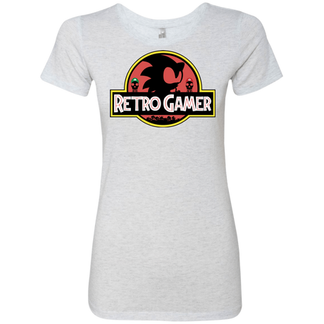 T-Shirts Heather White / S Retro Gamer Women's Triblend T-Shirt