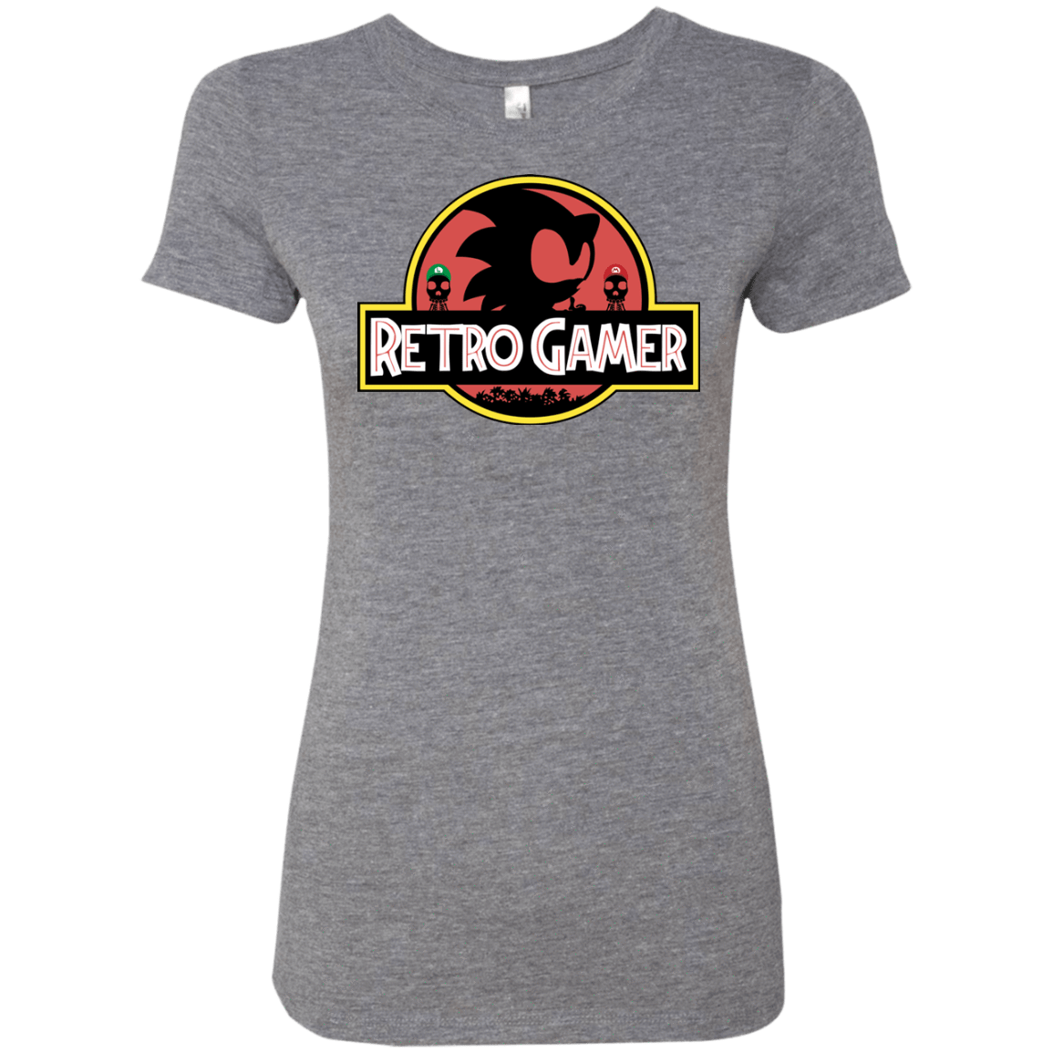 T-Shirts Premium Heather / S Retro Gamer Women's Triblend T-Shirt