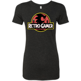 T-Shirts Vintage Black / S Retro Gamer Women's Triblend T-Shirt