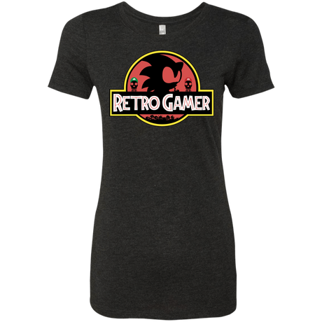 T-Shirts Vintage Black / S Retro Gamer Women's Triblend T-Shirt