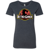 T-Shirts Vintage Navy / S Retro Gamer Women's Triblend T-Shirt