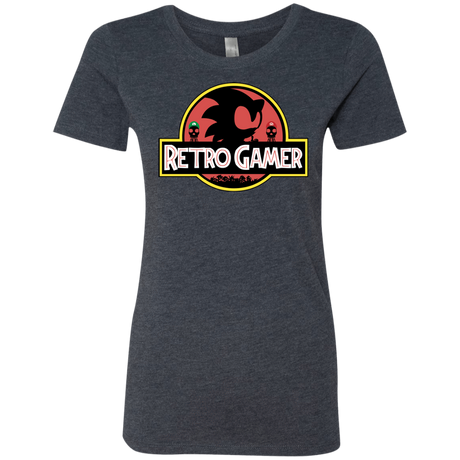 T-Shirts Vintage Navy / S Retro Gamer Women's Triblend T-Shirt