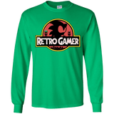 Retro Gamer Youth Long Sleeve T-Shirt