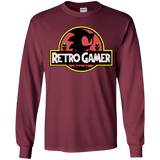 Retro Gamer Youth Long Sleeve T-Shirt