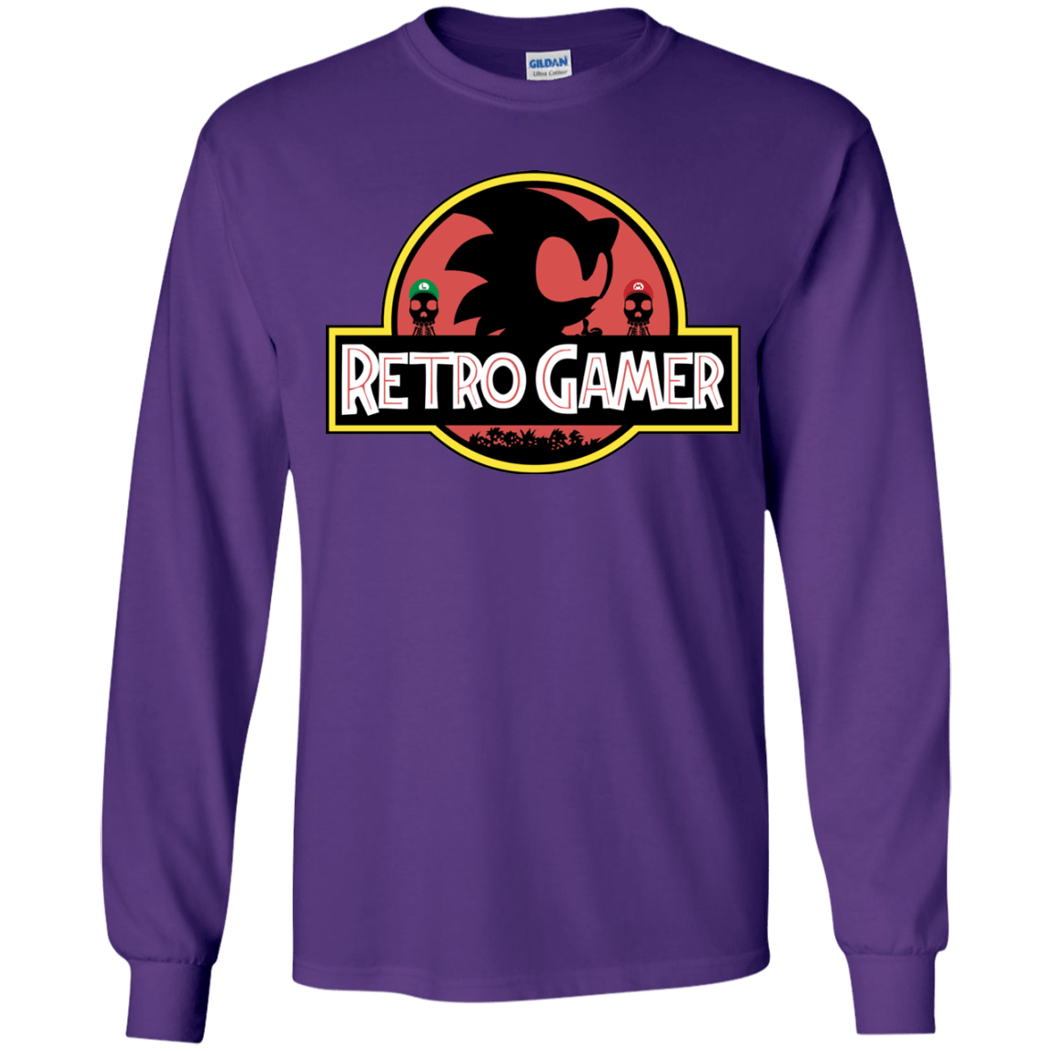 Retro Gamer Youth Long Sleeve T-Shirt