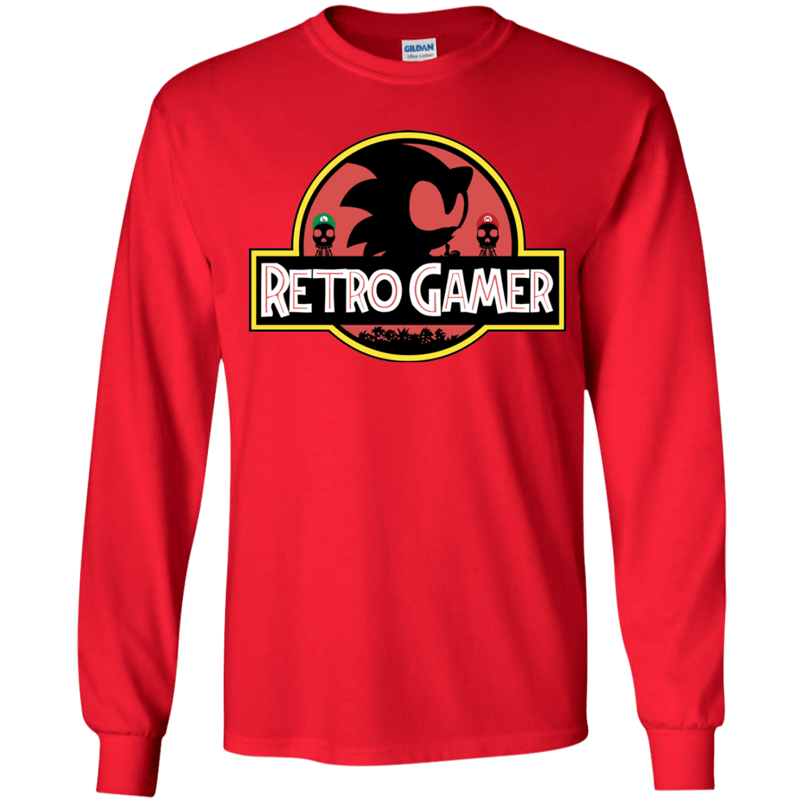 Retro Gamer Youth Long Sleeve T-Shirt