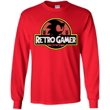 Retro Gamer Youth Long Sleeve T-Shirt