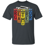 T-Shirts Dark Heather / YXS Retro Gamer Youth T-Shirt