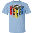 T-Shirts Light Blue / YXS Retro Gamer Youth T-Shirt