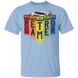 T-Shirts Light Blue / YXS Retro Gamer Youth T-Shirt