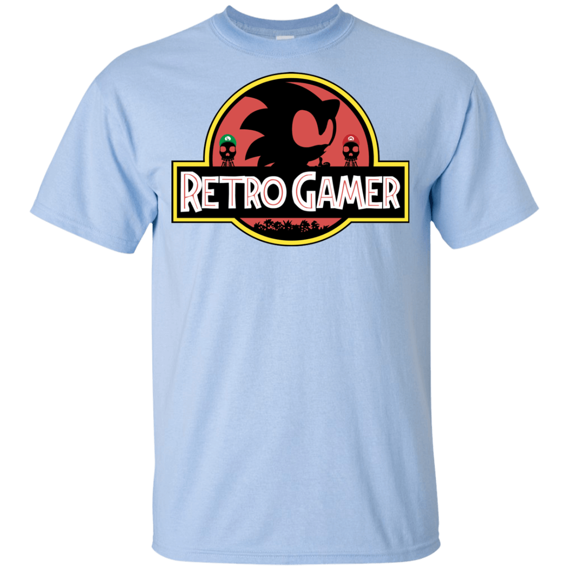 T-Shirts Light Blue / YXS Retro Gamer Youth T-Shirt