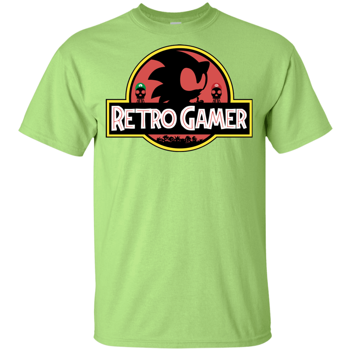T-Shirts Mint Green / YXS Retro Gamer Youth T-Shirt