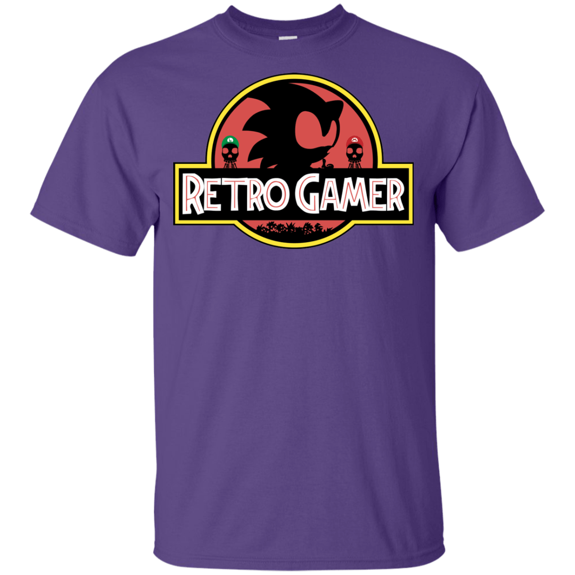 T-Shirts Purple / YXS Retro Gamer Youth T-Shirt