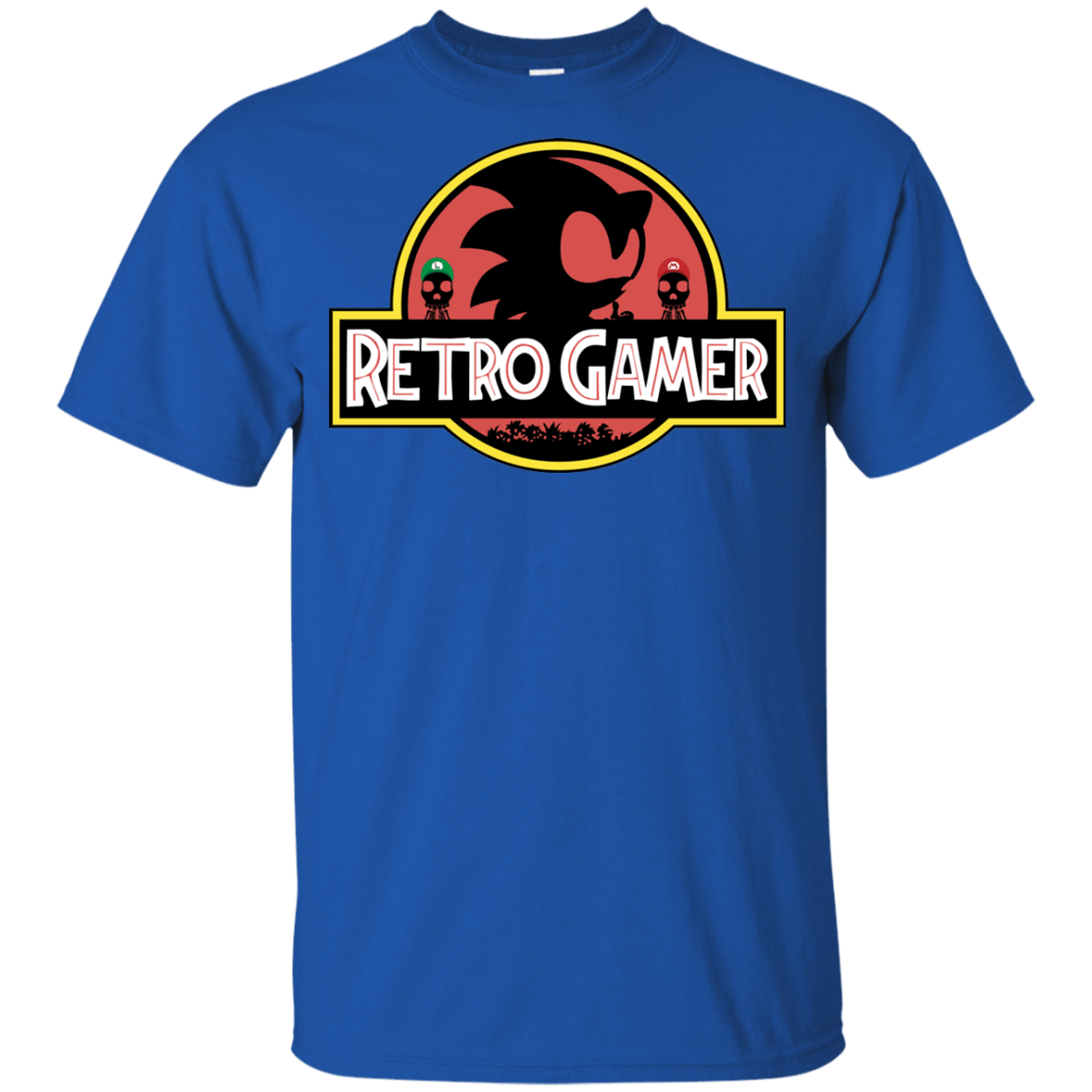 T-Shirts Royal / YXS Retro Gamer Youth T-Shirt