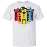 T-Shirts White / YXS Retro Gamer Youth T-Shirt