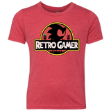 T-Shirts Vintage Red / YXS Retro Gamer Youth Triblend T-Shirt
