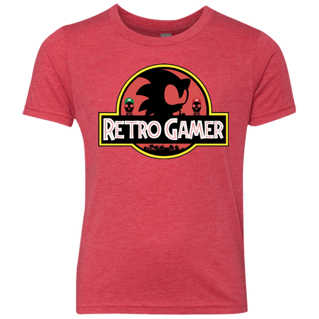 T-Shirts Vintage Red / YXS Retro Gamer Youth Triblend T-Shirt