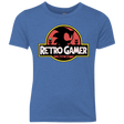T-Shirts Vintage Royal / YXS Retro Gamer Youth Triblend T-Shirt