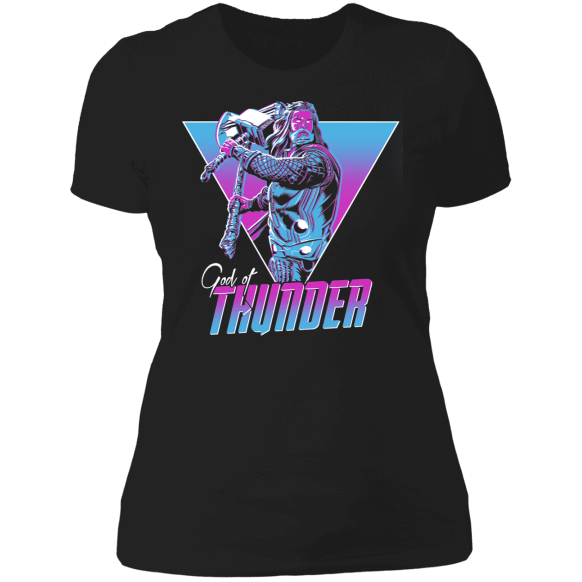 T-Shirts Black / X-Small Retro God Women's Premium T-Shirt