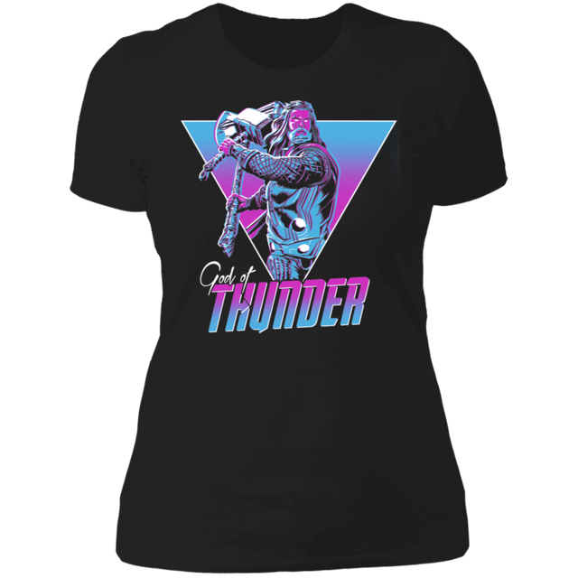 T-Shirts Black / X-Small Retro God Women's Premium T-Shirt
