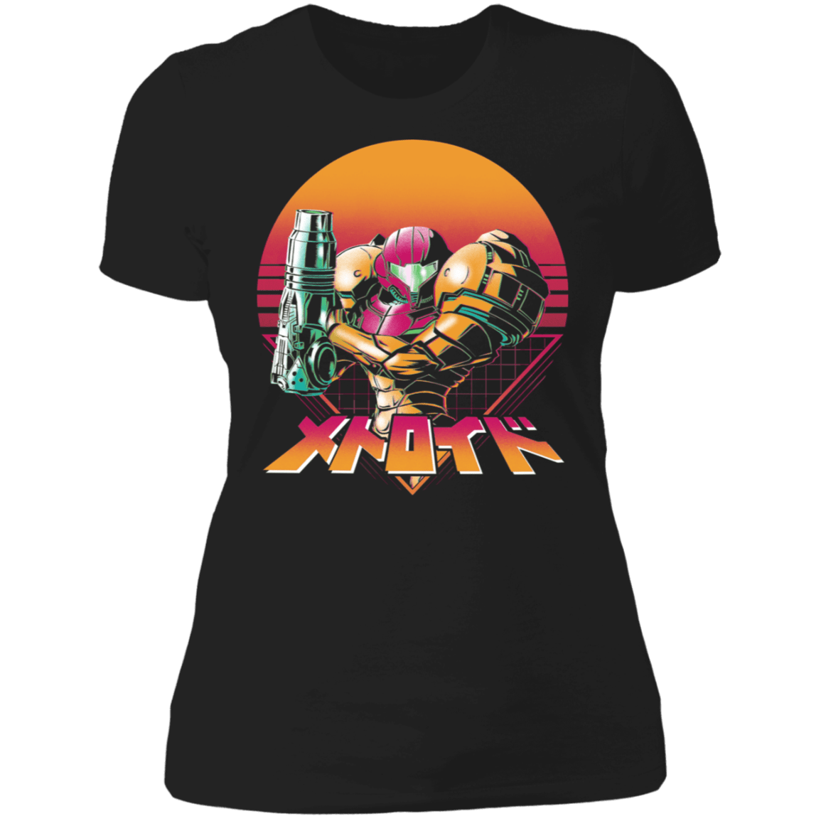 T-Shirts Black / X-Small Retro Hunter Women's Premium T-Shirt