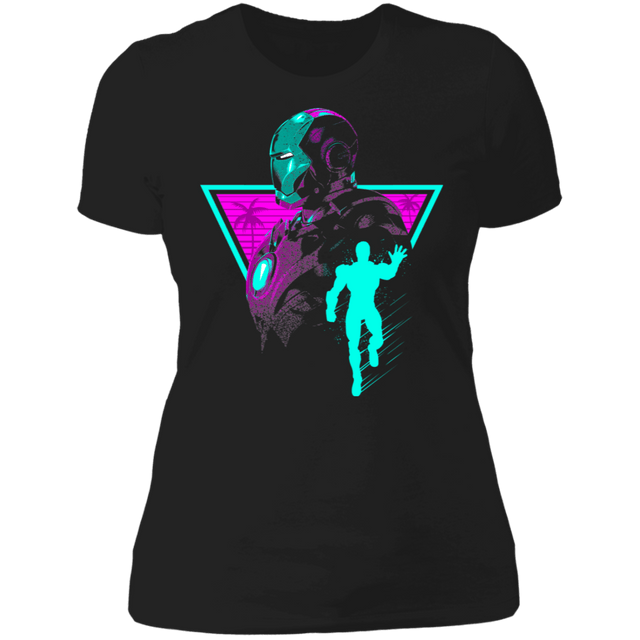 T-Shirts Black / X-Small Retro Iron Women's Premium T-Shirt