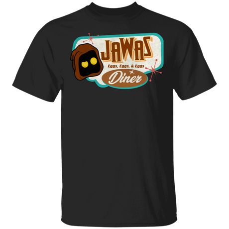 T-Shirts Black / S Retro Jawas Diner T-Shirt