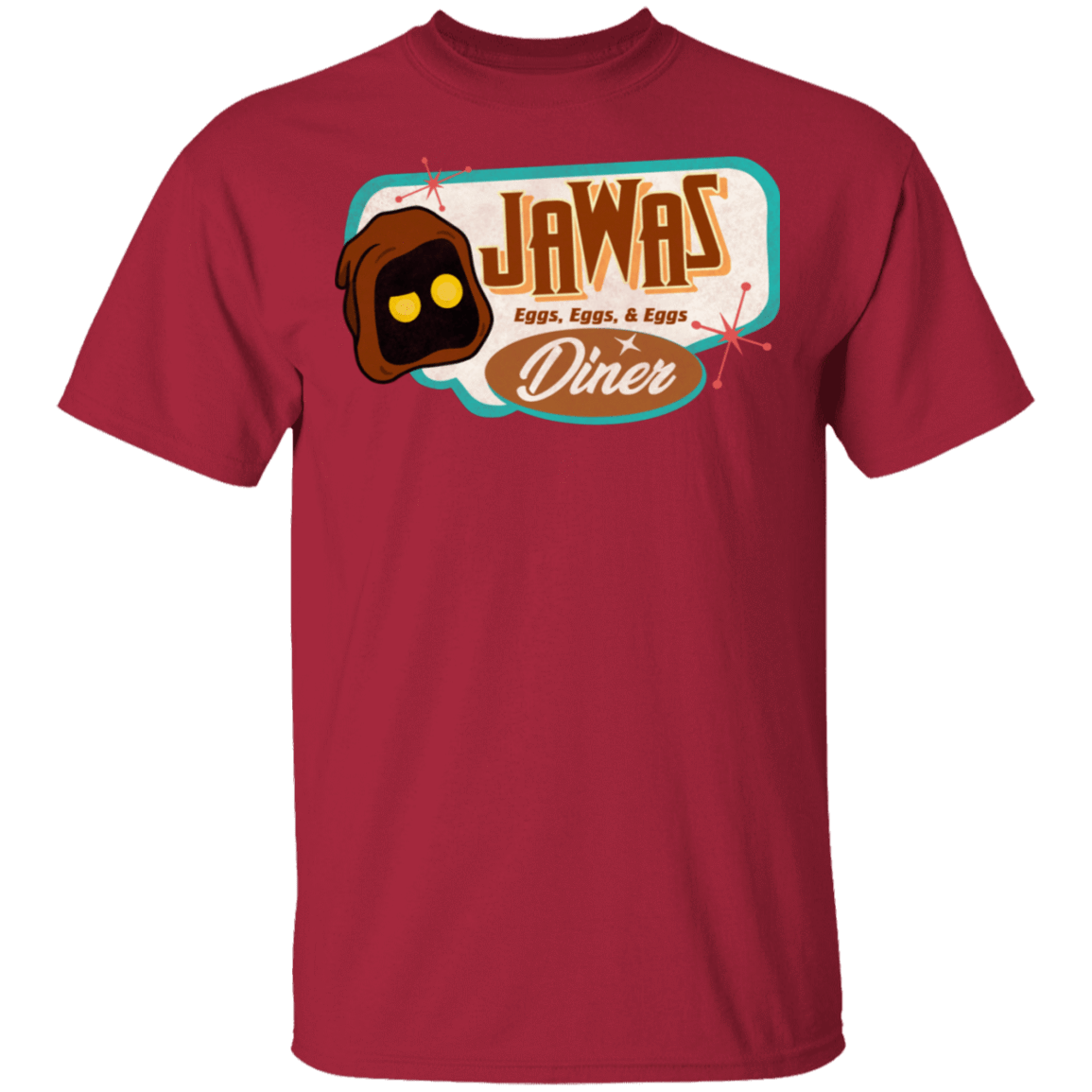 T-Shirts Cardinal / S Retro Jawas Diner T-Shirt