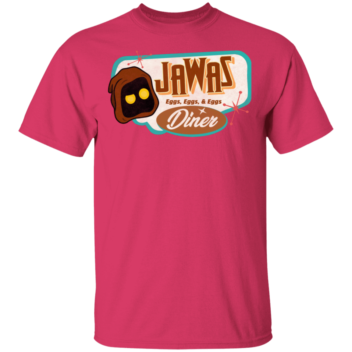 T-Shirts Heliconia / S Retro Jawas Diner T-Shirt