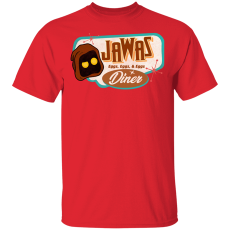 T-Shirts Red / S Retro Jawas Diner T-Shirt