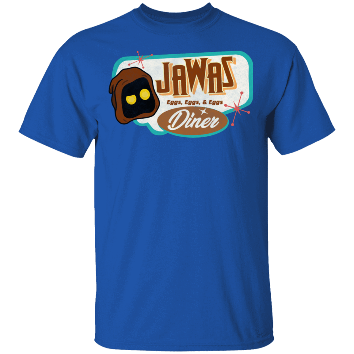 T-Shirts Royal / S Retro Jawas Diner T-Shirt