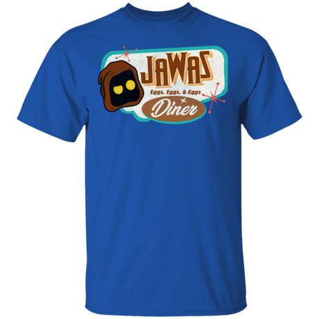 T-Shirts Royal / S Retro Jawas Diner T-Shirt