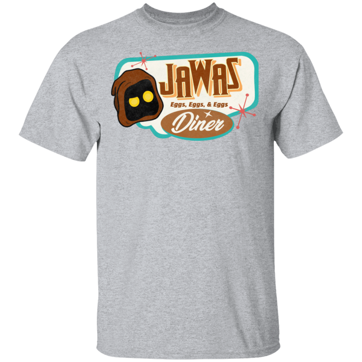 T-Shirts Sport Grey / S Retro Jawas Diner T-Shirt