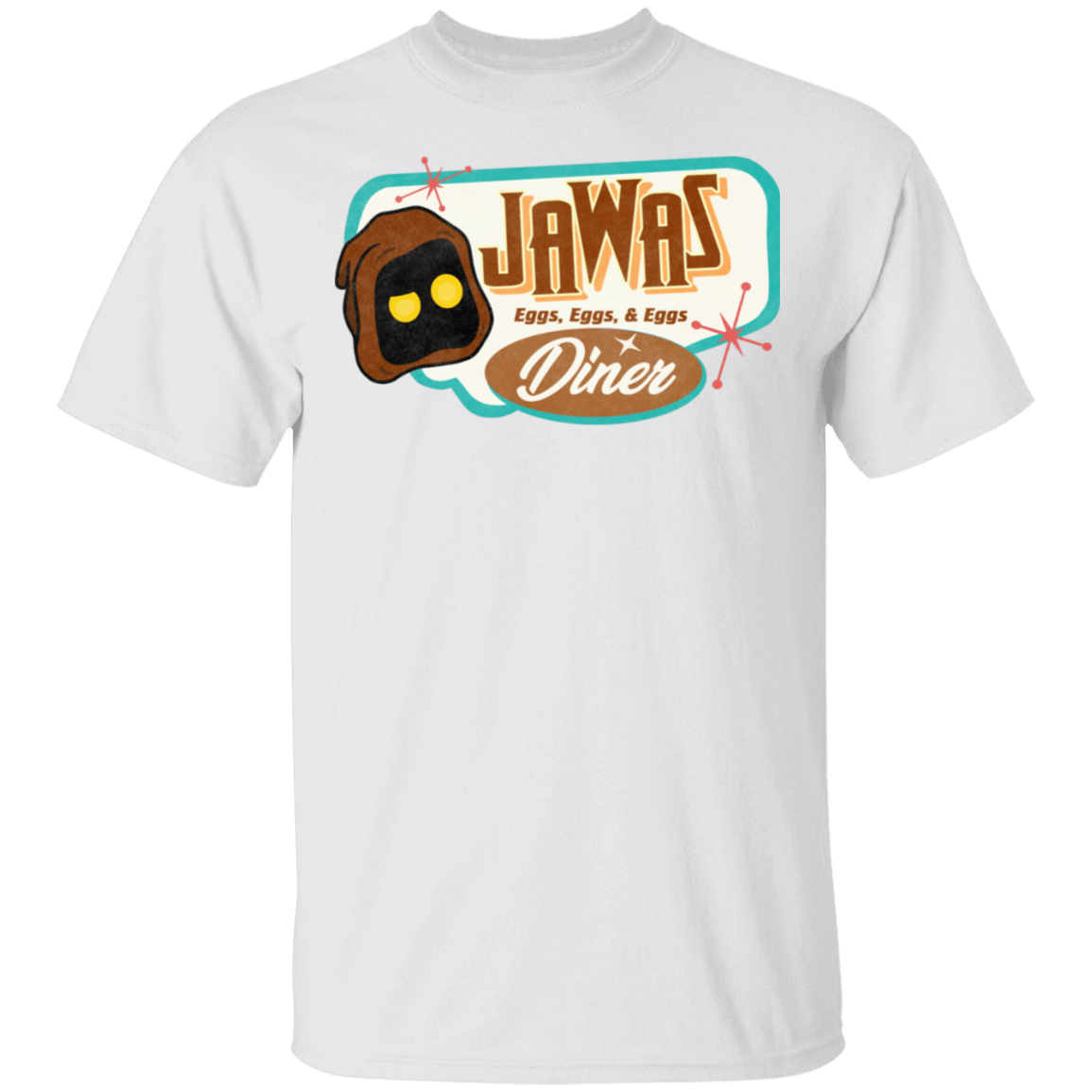 T-Shirts White / S Retro Jawas Diner T-Shirt