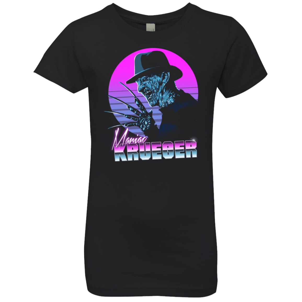 T-Shirts Black / YXS Retro Krueger Girls Premium T-Shirt