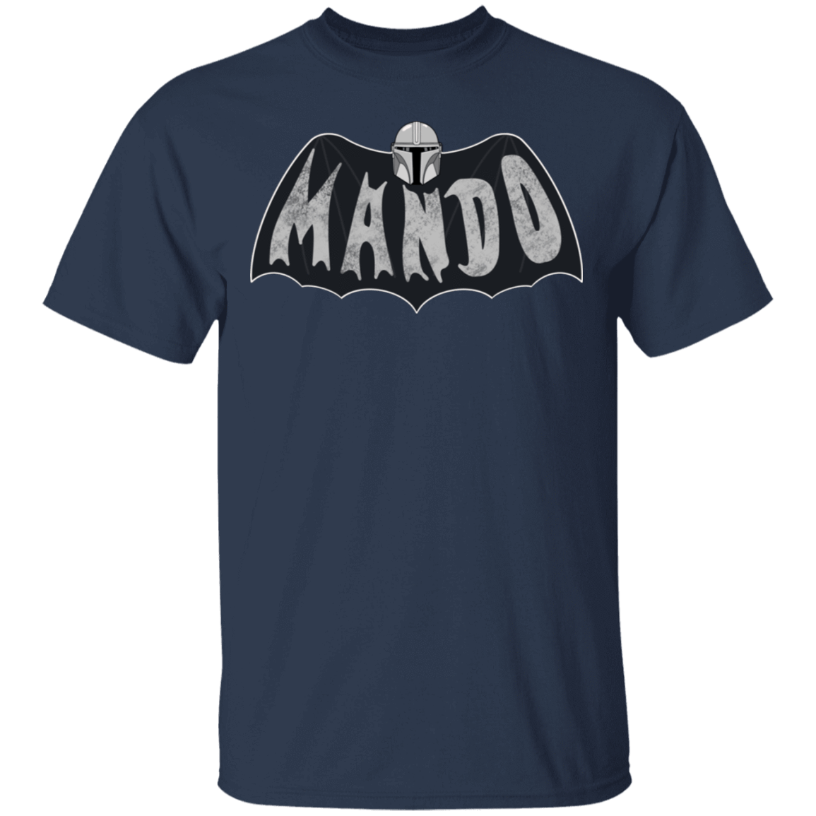 T-Shirts Navy / S Retro Mando T-Shirt