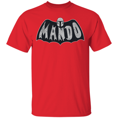 T-Shirts Red / S Retro Mando T-Shirt