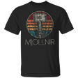T-Shirts Black / S Retro Mjollnir T-Shirt