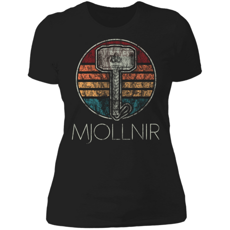 T-Shirts Black / X-Small Retro Mjollnir Women's Premium T-Shirt